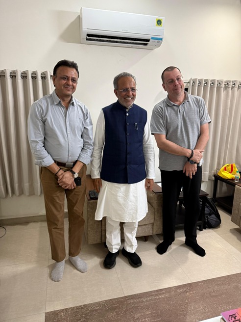 Gujarat State Research Minister meeting